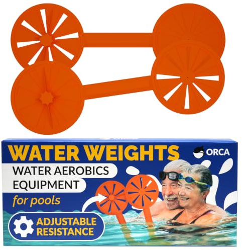 Pool Paddle Water Aerobics Equipment | Adjustable Resistance Exercise Gear