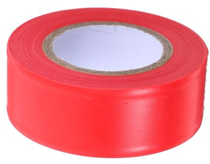 iplusmile Ruban De Marquage Fluorescent Ruban De Marquage Antiadhésif Ruban De Construction Ruban De Mise En Garde Non Adhésif Bande Sur Le Thème D'halloween Ruban Néon Pvc Rouge