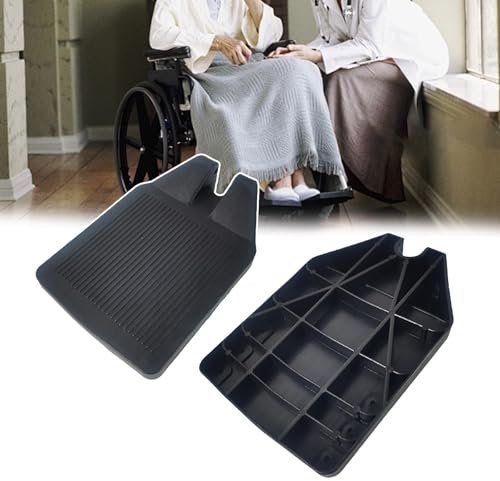 LJLAO Repose-Jambes Relevables pour Fauteuil Roulant, Pédale pour Fauteuil De Transport Relevable, Repose-Pieds pour Fauteuil De Transport, Repose-Pieds,A
