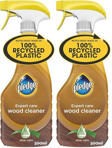 Pledge Expert Care Wood Cleaning Spray 500ml (Pack of 2)