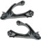 TRQ Querlenker vorne oben mit Kugelgelenk-Set, kompatibel mit Honda Prelude 1997–2001
