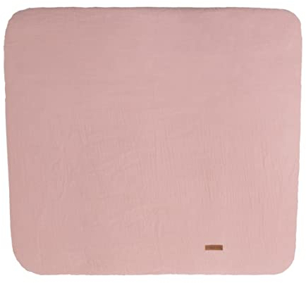 Baby's Only - Baby Wickelauflagenbezug 75x85 cm - Bezug für Wickelauflage Breeze - Abwaschbare Bezug für Wickeltischauflage - Aus Baumwolle - Alt Rosa