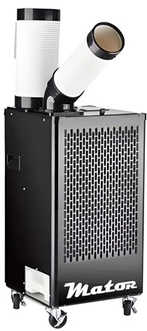 SPOT COOLER BGK2700-Aire acondicionado pórtatil, 2.700W (2.300 Frig/h), 2 salidas - MATOR