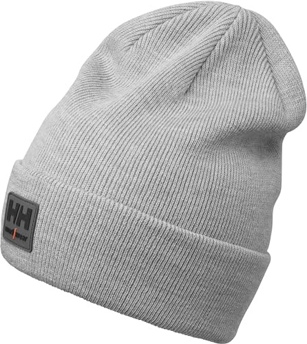 Helly Hansen Workwear Unisex Klassische Manschettenmütze, Grau, One Size