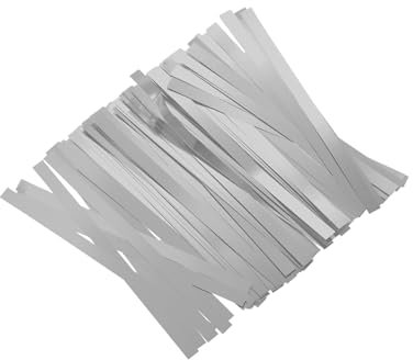 Partuto Car Pure Nickel Strips 0.1x5x100mm for 18650 Batteries (Set of 100) Replacement