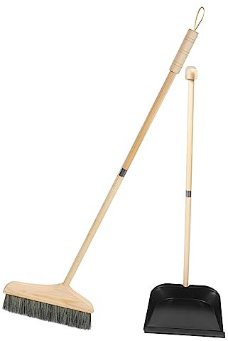 Ipetboom Elegante Set Di Spazzole E Palette Con Manico Per Scopa E Paletta Strumenti Per La Pulizia Decorativa Della Casa