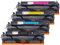 Clywenss 131X CF210X Toner Kompatibel mit HP 131X 131A Tonerkartusche für Laserjet Pro 200 Color M251n M251nw MFP M276n M276nw, 128A M1415fn CM1415fnw CP1525n CP1525nw, 125A CP1515N CM1312nfi, 4-Pack