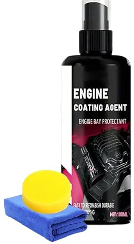 Fettlöser für Motor, Hochleistungsmotor, Spray, 100 ml, Reinigungswerkzeug für Auto, zum Waschen von Maschinenteilen, Außen- und Innenräumen