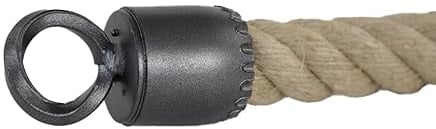 Embout de Corde en Fer Forgé Avec Anneau pour Main Courante de 30 mm, Support de Câble, Capuchon pour Corde d'Arrêt et d'Escalier