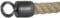 Embout de Corde en Fer Forgé Avec Anneau pour Main Courante de 30 mm, Support de Câble, Capuchon pour Corde d'Arrêt et d'Escalier