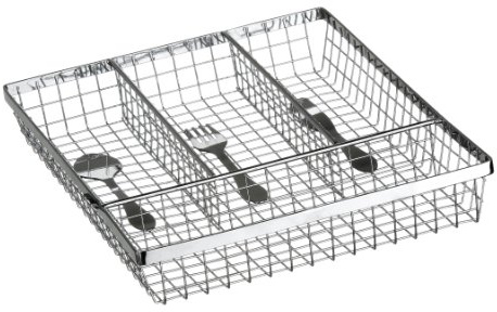 Premier Housewares Cutlery Design Cutlery Tray - Chrome