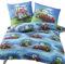IDO Biber Kinder Bettwäsche 2 teilig Bettbezug 135 x 200 cm Kopfkissenbezug 80 x 80 cm Traktor Kinder