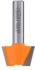 CMT Orange Tools 903.240.11 Fraise pour biseautage 15 degrés HM S 8 mm de diamètre 24 x 14 mm