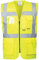 Portwest S476 Berlin Executive Warnschutz Weste EN471 gelb orange - M