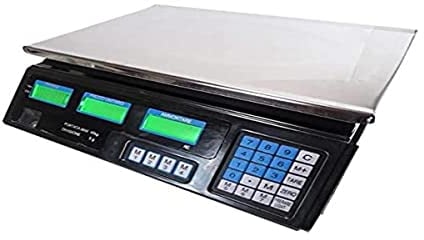 TEMPO DI SALDI Bilancia Elettronica Digitale Professionale Da 5 Gr A 40 Kg Con Divisione 5 Gr