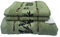 LSHARON Premium Bamboo Fiber 3 Piece Towels Set (1 Bath Towel, 2 Hand Towels) - Natural, Ultra Absorbent and Eco-Friendly (Green)