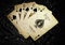 Poster Poker QUINTE Flush ROYAL Wand-Kunst