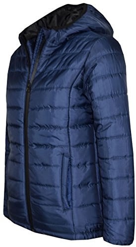 A2Z 4 Kids Padded Jacket Hooded - Boys Jacket 425 Navy 5-6
