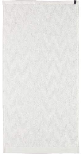 ESSENZA Handtuch Connect Organic Lines Uni Frottier Weiß, 60x110 cm