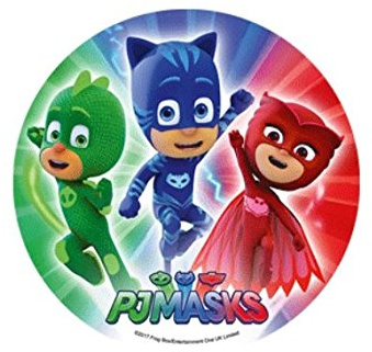 ESSPAPIERPLATTE FÜR TORTEN SUPER PIGIAMINI - PJ MASKS 43165 MODECOR 4