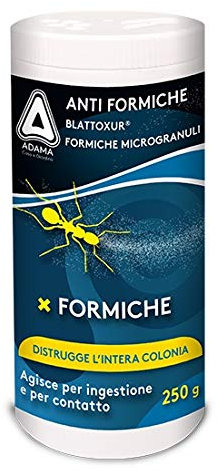 adama Blattoxur® Formiche Microgranuli 250 g insetticida elimina l'intera Colonia