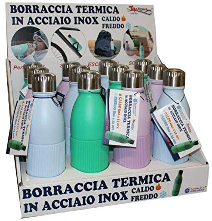 BERNIGROUP Borraccia Termica in Acciaio Inox 500ml