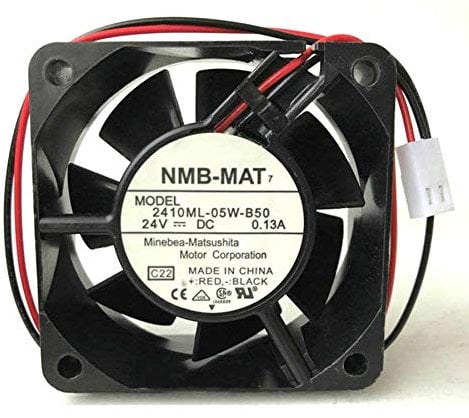 cooling fan NMB 6025 2410ML-05W-B50,Server Cooler Fan NMB 6025 2410ML-05W-B50 24V 0.13A, inverter Cooling Fan for 6CM