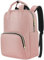 Z-MGKISS Laptop Backpack for Women, Casual Lightweight Daypack, Rucksack Bag 15.6 Inch, Stylish Women Work Backpack for Travel Business College, Gifts for Ladies Teacher Nurse, Pink