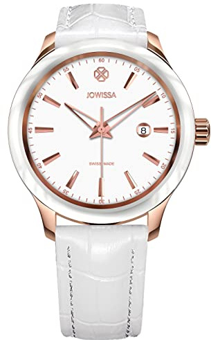 JOWISSA Weiss/Rosa Tiro Schweizer Damenuhr J4.350.L