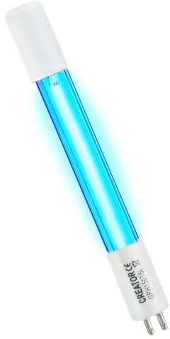 Coospider 5 Watt 4 Pin Base Replacement Bulb Spare Lamp for Aquarium U-V Filter Pond Light Sterilizer SunSun GRECH Jialu Filter JUP-02 EUP-02 CUV-305 505 CUP-805