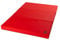Jeflex - rot schwarze klappbare Weichbodenmatte & Turnmatte 150 x 100 x 8 cm MADE IN GERMANY/faltbare Gymnastikmatte/platzsparende Fitnessmatte & faltbare Yogamatte/dicke Sportmatte für Kinderzimmer