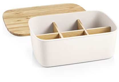Tescoma 900826 Porta Bustine da tè 6 scomparti per 60 buste 23.5X17 cm