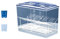 Hapihom Durchsichtiges Mini-Aquarium aus Acryl mit abnehmbaren, unterteilten Fächern. Beta Fish Tanks Fischschale für Fischgarnelen Externe