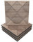 ua acoustics Panel Acústico Difuso de Absorción de Sonido «Wilds» | 50x50x5cm | Absorción - Difusión - Reflexión - Insonorización - Aislamiento | Madera Perforada Laminada: (Wilds, Sonoma)