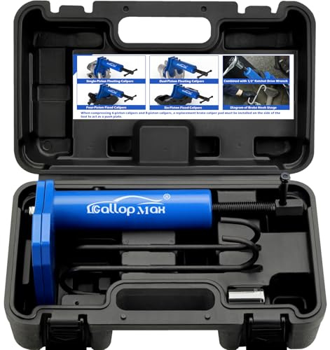 GallopMax Multi Piston Brake Caliper Compression Tool Brake Caliper Press Tool Heavy Duty Brake Pad Spreader Tool, Patented