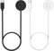 MoKo 2 Pezzi Caricatore Compatibile con Google Pixel Watch 3/Pixel Watch 2 Smartwatch, Caricabatterie Magnetico con Cavo di Ricarica USB-C da 1M per Fitbit Ace LTE/Versa 4/Versa 3/Sense 2/Sense, N+B