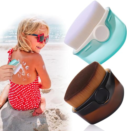 Sonnenschutz-Applikator für Kinder von Heyzeibo, Sonnencreme Pinsel, Reisefreundlich, Pulver