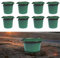 Schneckenfallen für Den Garten, Schneckenfänger, Garten Schneckenkäfig zum Fangen von Schnecken Schnecken, Wiederverwendbare Kunststoff-Schneckenfalle, Schneckenfalle für Aquarium (B-8 Stücke)