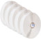ADHES Butylband Dichtungsbänder, 19mm x 9m x 3mm 5 Rollen, Tape Wasserdichtes Klebeband für Teichbau, Bauwerke, Fassaden, Dach, Wohnwagen, Fenster, Container, Flachdach Weiß Butyl Sealant Tape