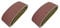 EETools - 10 belts of 60 x 400mm Alumium Oxide Sanding Belts for Power Belt Sander, Grinding, Polishing, Sharpening, Derusting in P60 Grit