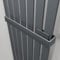 450mm Anthracite Towel Bar For NWT Direct Corwen & Brecon Vertical Radiators