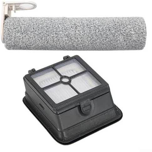 Eawfgtuw Hauptbürstenfilter-Set, für Atvel F16, für Ultimate Smart schnurlosen Nass-/Trockensauger, Ersatzteil-Set mit Fusselbürste und HEPA-Filtern