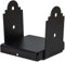 Heavy Duty Black Bolt Down Pergola Post Support with Spacer - Premium Post Ground Anchor for Pergolas, Gazebos & Garden Structures (150mm - 6x6)