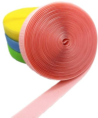 CACUINA Sit Spots for Classroom Carpet Velcro | Carpet Velcro Tape 100FT with Markers, Carpet Tape in Vibrant 4-Color Pack - Reusable for Teachers Supplies School and Office Decoration