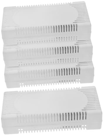 FOMIYES 4pcs Refrigerator Deodorizer Activated Odor Remover for Fridge Freshener and Bin Freshener Small Deodorizer Boxes