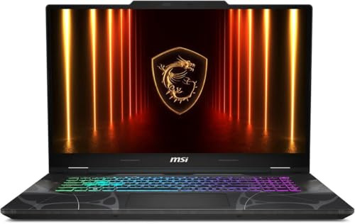 msi Cyborg 17 Gaming Laptop, 2025, 17.3 1920x1080 144Hz, Intel 10-Core 7 240H, NVIDIA GeForce RTX 5060, 16GB DDR5, 1TB SSD, Win11 Pro, RGB Backlit KB, Wi-Fi 6E, BT 5.3, 720p HD Camera, Black