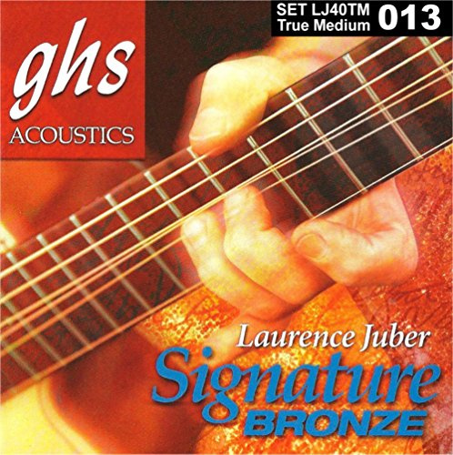 GHS Signature Bronze - LJ40TM - Acoustic Guitar String Set, True Medium, .013-.056