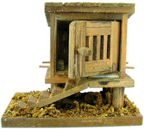 Hühnerstall groß, Höhe 11cm,