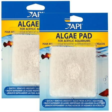 2 Pack Deal - API - Algae Pad For Acrylic Tanks