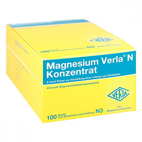 MAGNESIUM VERLA N Konzentrat Plv.z.H.e.L.z.Einn.,100St